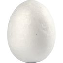 Mini Styropor-Eier, 3,7 cm, 10 Stk., Weiß