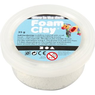 Foam Clay®, 35 g, Leuchtet im Dunkeln