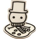 Dekofigur Schneemann geschmolzen, H 11,5 cm, 1 Stck.