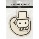 Dekofigur Schneemann geschmolzen, H 11,5 cm, 1 Stck.