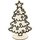 Dekofigur Weihnachtsbaum, H 19,5 cm, 1 Stck.