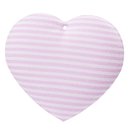 Stoff-Herz ca. 8 cm, rosa, Beutel à 2 Stück