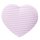 Stoff-Herz ca. 8 cm, rosa, Beutel à 2 Stück