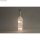 Glasflasche mit Beleuchtung 5-er LED, 7,2cm ø, kristall, 30cm, Box 1Set