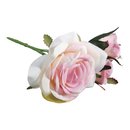 Rosen Pick, rosé, 15cm, 3 Blüten