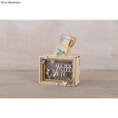 Geld-Geschenkbox "Love", Holzbausatz 3D
