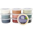 Silk Clay®, 10x40 g, sortierte Farben, Staubtöne