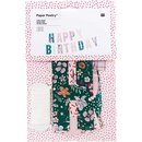 Girlande Happy Birthday, 3 m, Papier, 1 Set