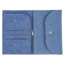 Traveler´s Wallet, jeansblau, 16x11cm, Denim , Box...