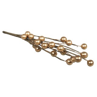 Beerenzweig gold, 4x17cm