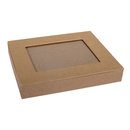 Pappmaché Box mit Fotoalbum, kraft, 18x15x3cm, 1...