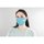 Mund-Nasen-Maske mit Elastikbänder, bunt, 5 Stück, Community-Maske