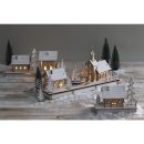 Holz 3D Bausatz Alpendorf, FSC Mix Cred, natur, 40x14,5x20cm, 94tlg., +Drehteller, Box
