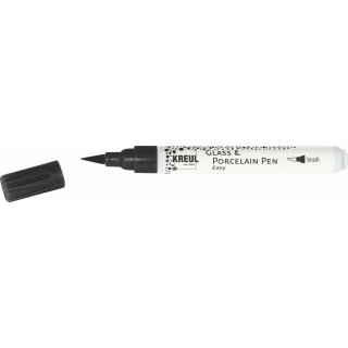 KREUL Glass & Porcelain Pen Easy brush Schwarz