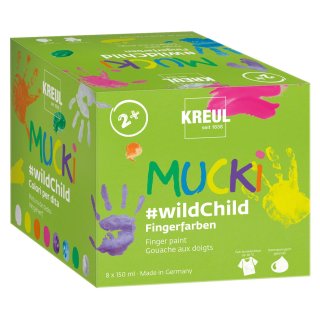 MUCKI Fingerfarben Premium-Set wildChild