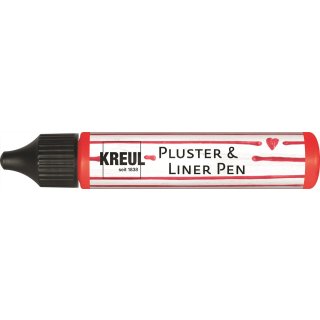 KREUL Pluster & Liner Pen Erdbeere 29 ml