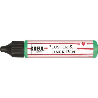 KREUL Pluster & Liner Pen Maigrün 29 ml