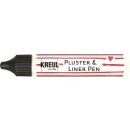KREUL Pluster & Liner Pen White Cotton 29 ml