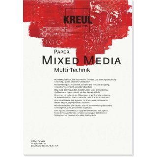 KREUL Paper Mixed Media 10 Blatt DIN A4
