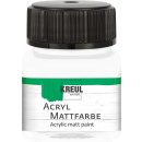 KREUL Acryl Mattfarbe Weiß 20 ml