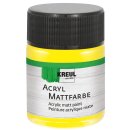 KREUL Acryl Mattfarbe Gelb 50 ml