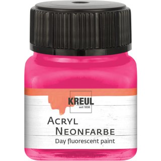 KREUL Acryl Neonfarbe Neonpink 20 ml