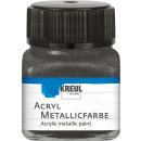 KREUL Acryl Metallicfarbe Anthrazit 20 ml