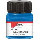 KREUL Acryl Glanzfarbe Blau Glas 20 ml