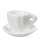 Miniatur Kaffeetasse  ca. 1,8 cm weiß/Keramik