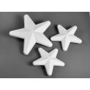 Styropor Sterne, 13,5 bis 20 cm ø, 1 Stk.