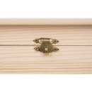 Holz Schatulle, FSC 100%, natur, 10,5x19x13,5cm