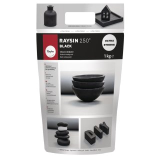 Gießpulver Raysin 250, schwarz, 1kg Beutel