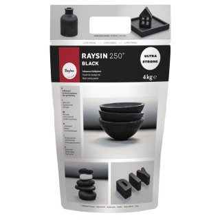Gießpulver Raysin 250, schwarz, 4kg Beutel