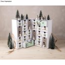 Holz Adventskalenderzahlen 1-24, natur, 1,7cm, m. Klebepunkt, Btl. 24 Stück