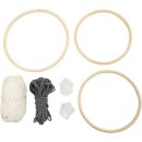 Kreativ Set Macramé, grau/creme, Mobile, 1 Set