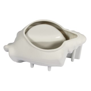 Silikon Gießform Schale Schneckenmuschel, 14,8x10x6,3cm