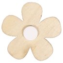 Holz Streuteile Floral, FSC Mix Credit, bunt, 3,3-3,6cm,...