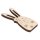 Holz Deko Osterhasen, FSC Mix Credit, natur, 8,7-12,4cm, Stärke 6mm, SB-Btl. 4Stück