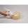 Holz Platten Set L, FSC Mix Credit, natur, 15-15,5cm ø,Stärke 4mm, SB-Btl. 4Stück
