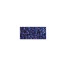 Rocailles, 2 mm &oslash;, opak gel&uuml;stert, dunkelblau, Dose 17g