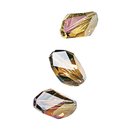 Swarovski Kristall-Cubist-Perle, kupfergold, 12x8 mm,...