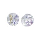 Glasschliff-Rundperlen, 10 mm &oslash;, bergkristall,...