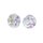 Glasschliff-Rundperlen, 10 mm &oslash;, bergkristall, Dose 5 St&uuml;ck