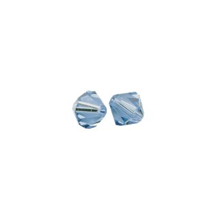 Swarovski Kristall-Schliffperlen, azurblau, 4 mm ø, Dose 50 Stück