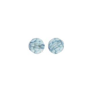 Swarovski Kristall-Perle, aquamarin, 4 mm &oslash;, Dose 20 St&uuml;ck