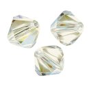 Swarovski Kristall-Schliffperlen, mondstein, 2,5 mm &oslash;, Dose 50 St&uuml;ck