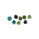 Swarovski Kristall-Schliffperlen, Gr&uuml;n-T&ouml;ne, 4 mm &oslash;, Dose 50 St&uuml;ck