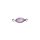 Swarovski Schmuck-Accessoires, violett, oval, 2 &Ouml;sen, 17 mm, Dose 7 St&uuml;ck