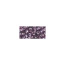 Rocailles, 4 mm &oslash;, mit Silbereinzug, lila, Dose 17 g