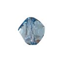 Swarovski Kristall-Helix-Perle, aquamarin, 6 mm, Dose 10 St&uuml;ck